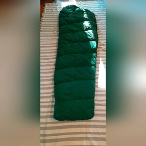 Vintage Eddie Bauer Down Totem sleeping bag mummy.